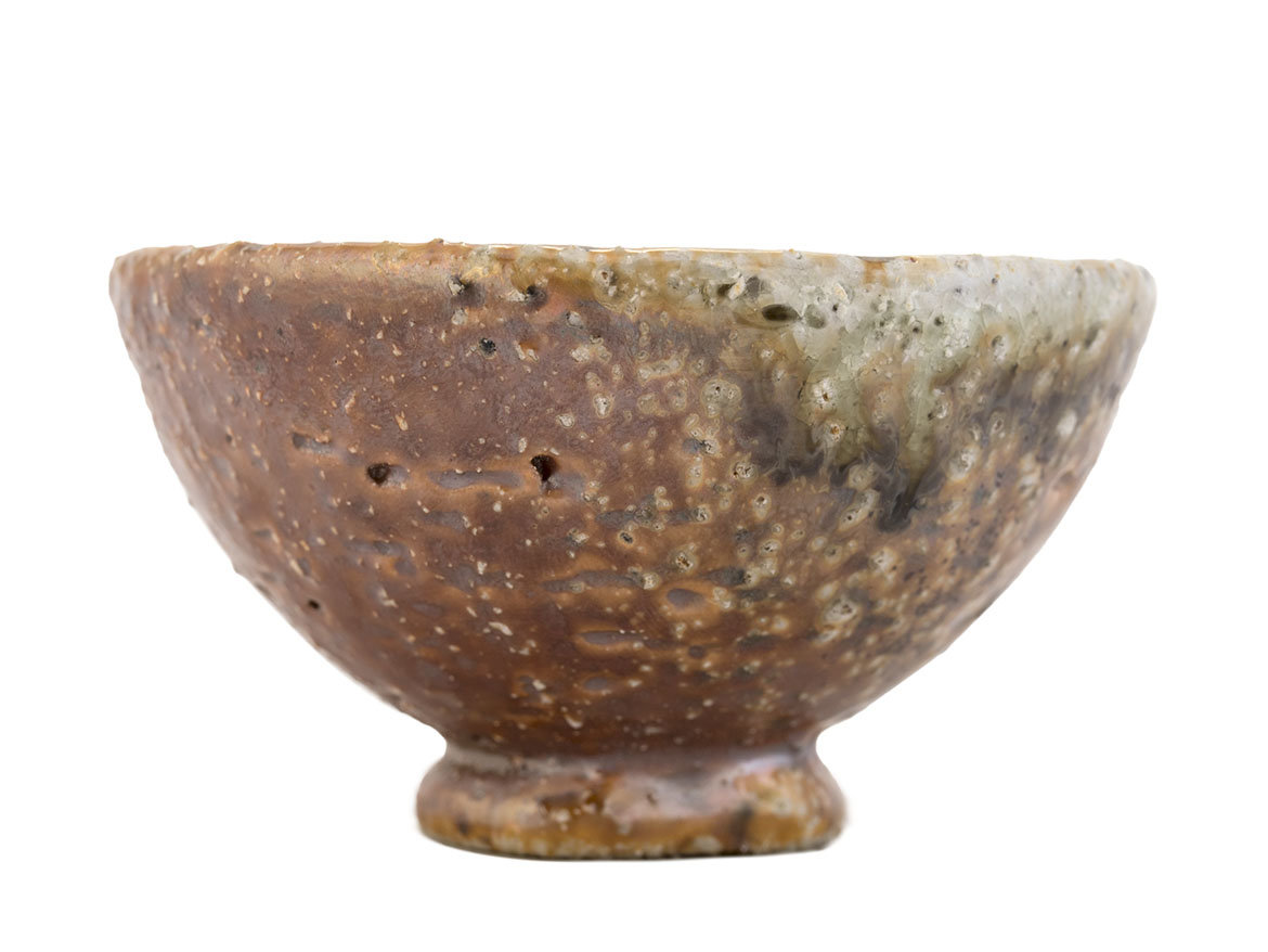 Пиала ручная работа # 46788, керамика/дровяной обжиг, 55 мл.