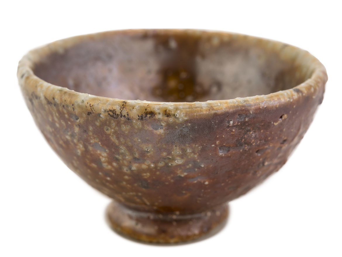 Пиала ручная работа # 46788, керамика/дровяной обжиг, 55 мл.