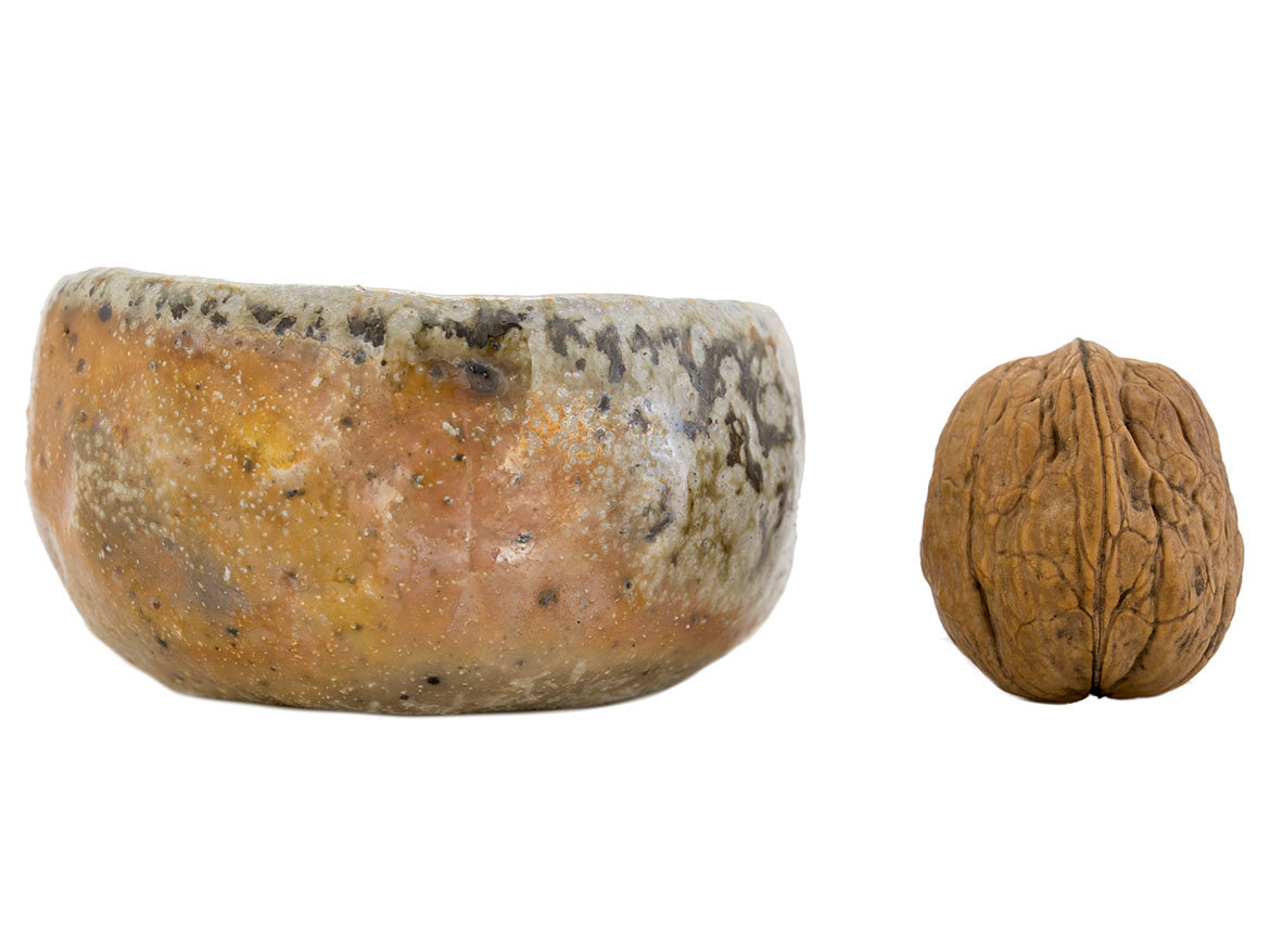 Пиала ручная работа # 46791, керамика/дровяной обжиг, 75 мл.