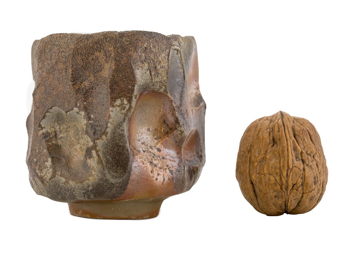 Пиала ручная работа # 46792, керамика/дровяной обжиг, 65 мл.