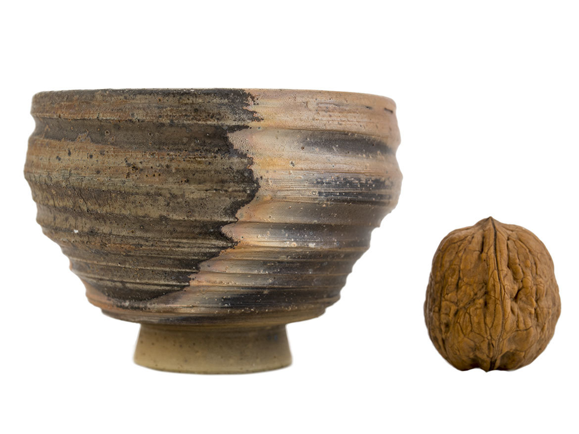 Пиала ручная работа # 46793, керамика/дровяной обжиг, 125 мл.