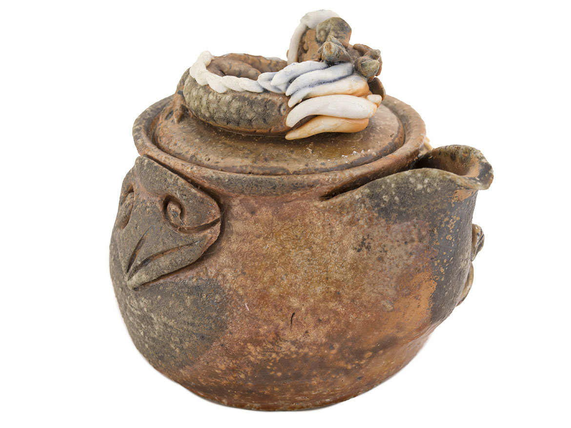 Гайвань (хохин) ручная работа # 46797, керамика/дровяной обжиг, 185 мл.