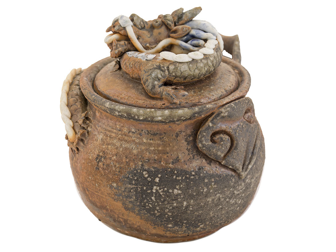 Гайвань (хохин) ручная работа # 46797, керамика/дровяной обжиг, 185 мл.