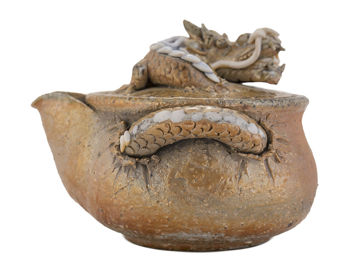 Гайвань (хохин) ручная работа # 46798, керамика/дровяной обжиг, 120 мл.