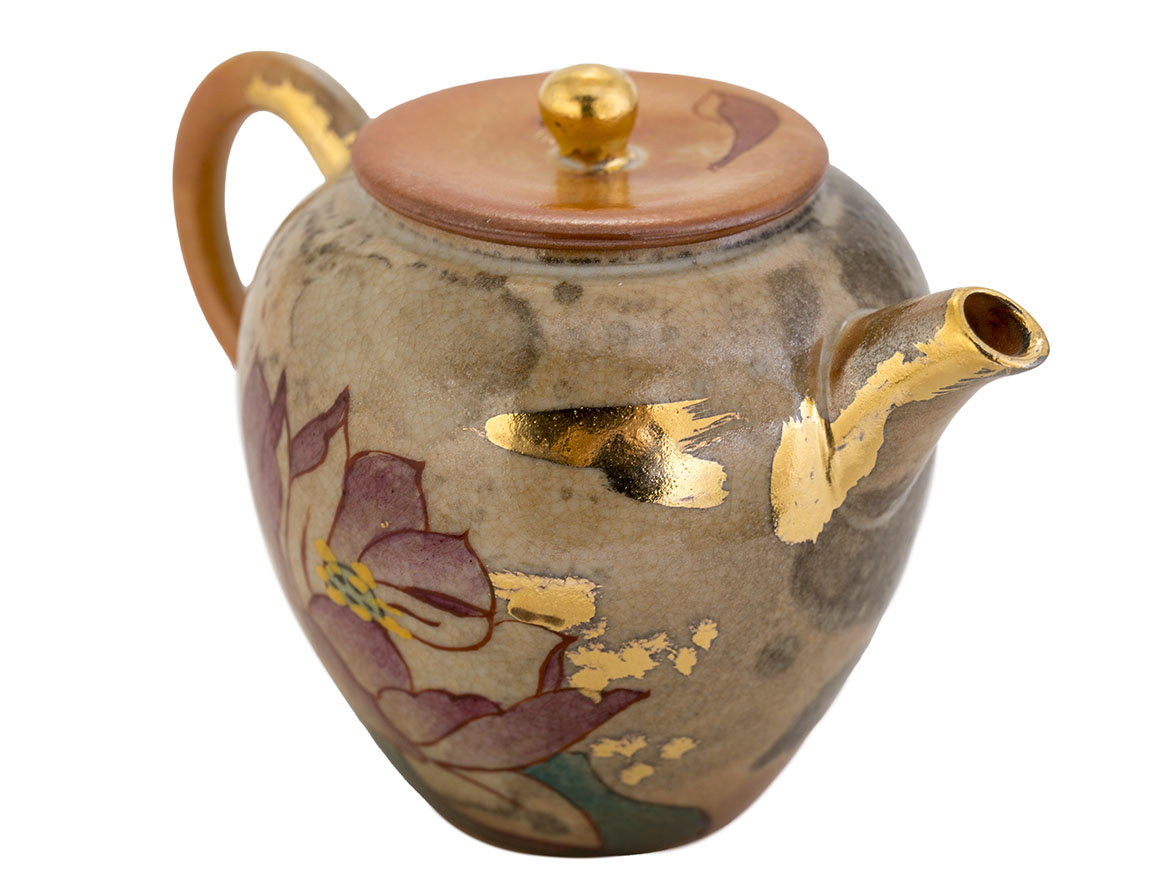 Чайник # 46808, ручная роспись/цзиньдэчжэньский фарфор, 85 мл.