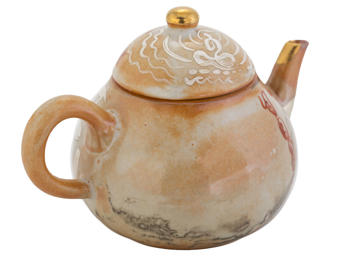 Чайник # 46809, ручная роспись/цзиньдэчжэньский фарфор, 80 мл.