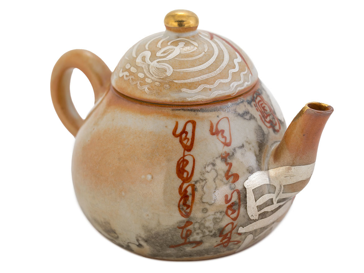 Чайник # 46809, ручная роспись/цзиньдэчжэньский фарфор, 80 мл.