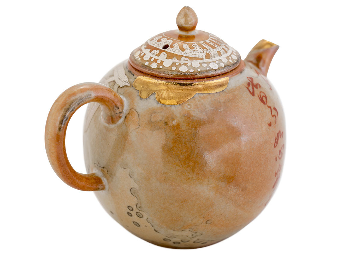 Чайник # 46810, ручная роспись/цзиньдэчжэньский фарфор, 83 мл.