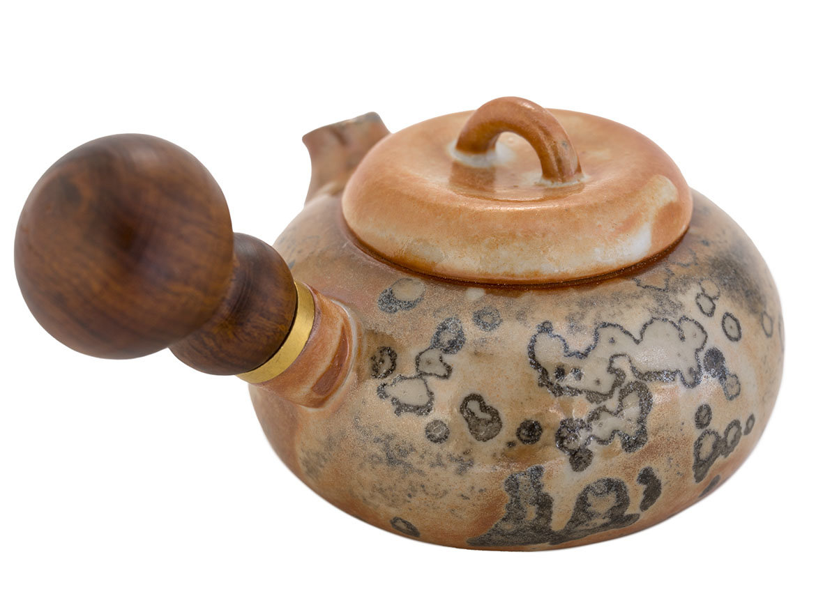 Чайник # 46827, цзиньдэчжэньский фарфор/дерево, 80 мл.
