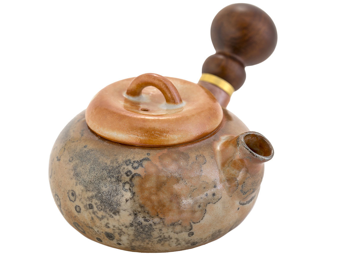Чайник # 46827, цзиньдэчжэньский фарфор/дерево, 80 мл.