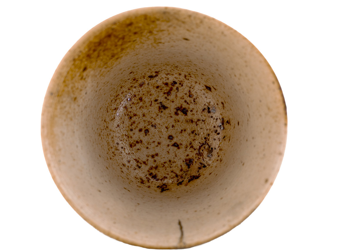 Гайвань кинцуги ручная работа Мойчай # 46830, керамика/ручная роспись/дровяной обжиг, 70 мл.