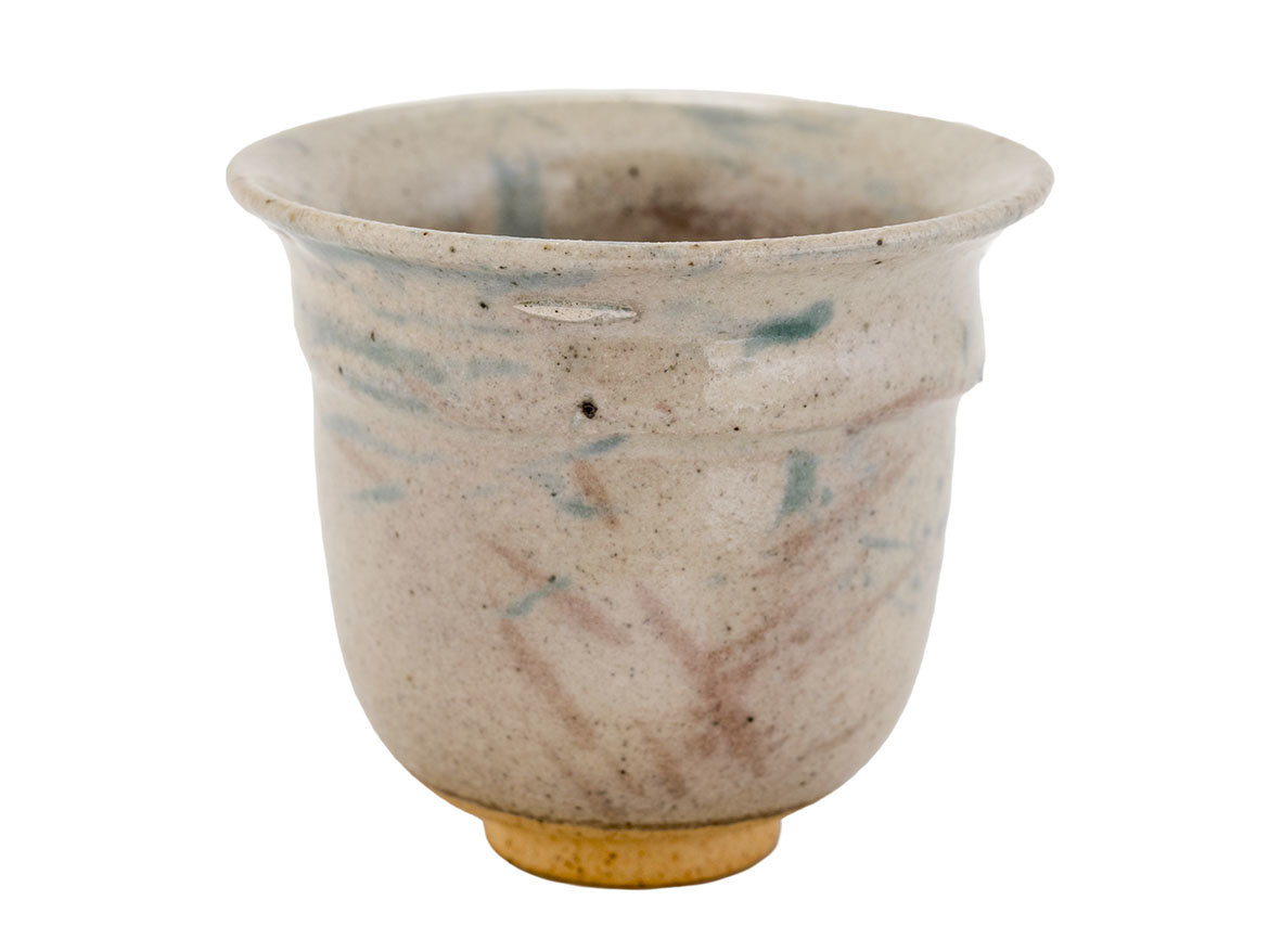 Пиала ручная работа Мойчай # 47041, дровяной обжиг/керамика, 120 мл.