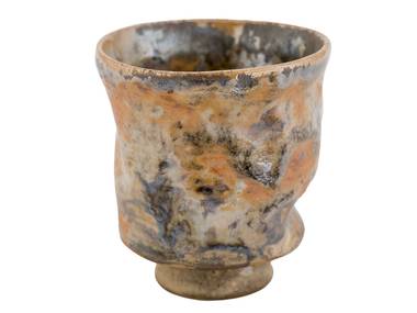 Cup handmade Moychay # 47045, wood firing/ceramic, 95 ml.