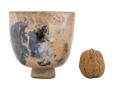 Cup handmade Moychay # 47054, wood firing/ceramic, 147 ml.