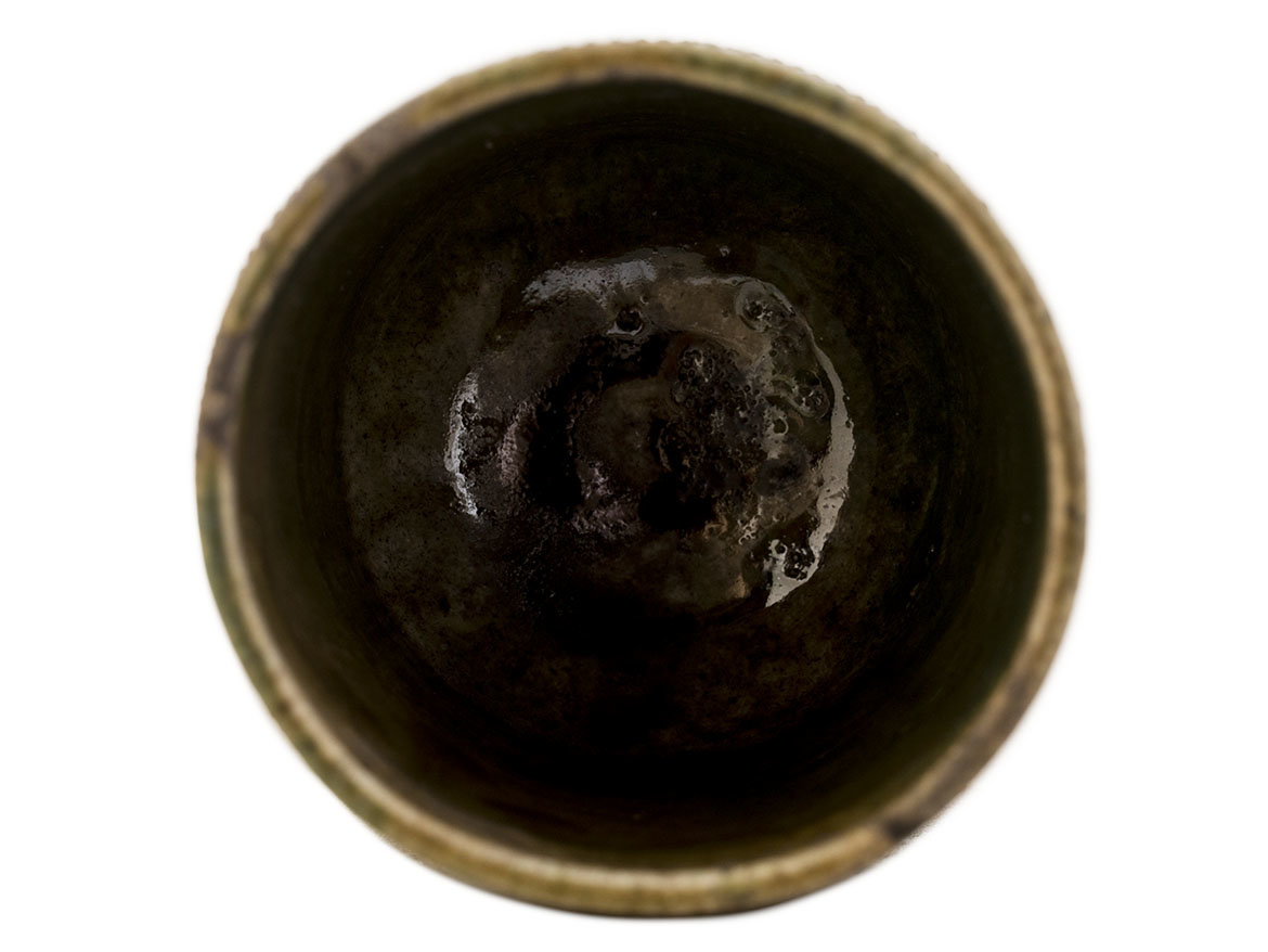 Пиала ручная работа Мойчай # 47232, дровяной обжиг/керамика, 111 мл.