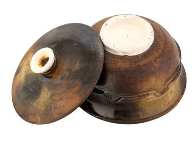 Gaiwan handmade Moychay # 47242, wood firing/ceramic, 116 ml.