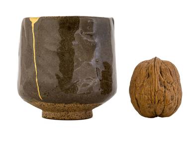 Cup kintsugi handmade Moychay # 47273, wood firing/ceramic, 91 ml.