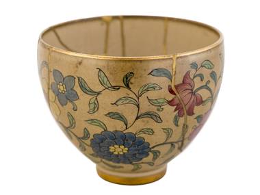 Cup kintsugi # 47275, ceramic, 135 ml.