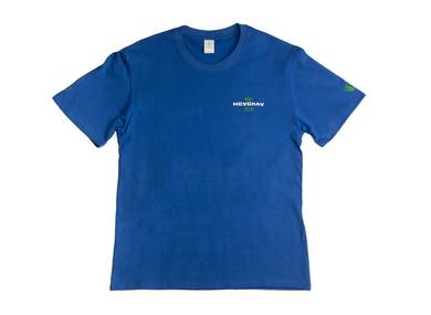 T-shirt "Moychay", blue, хлопок