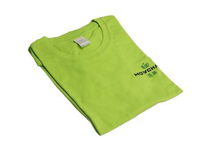 T-shirt "Moychay", light green, хлопок