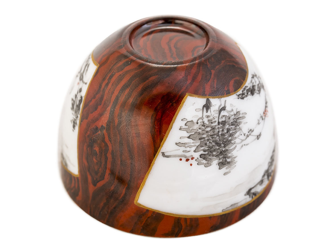 Пиала # 47440, цзиньдэчжэньский фарфор, ручная роспись, 65 мл.