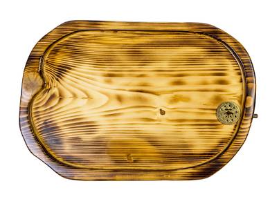 Tea tray handmade # 47862, wood (Spruce)