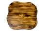 Tea tray handmade # 47874, wood (Cedar), stone (Hantigirite)