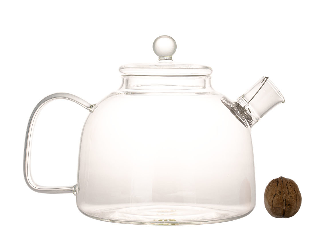 Tea kettle #482, fireproof glass, 1800 ml.