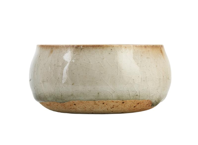 Пиала ручная работа Мойчай # 48639, дровяной обжиг/керамика, 95 мл.