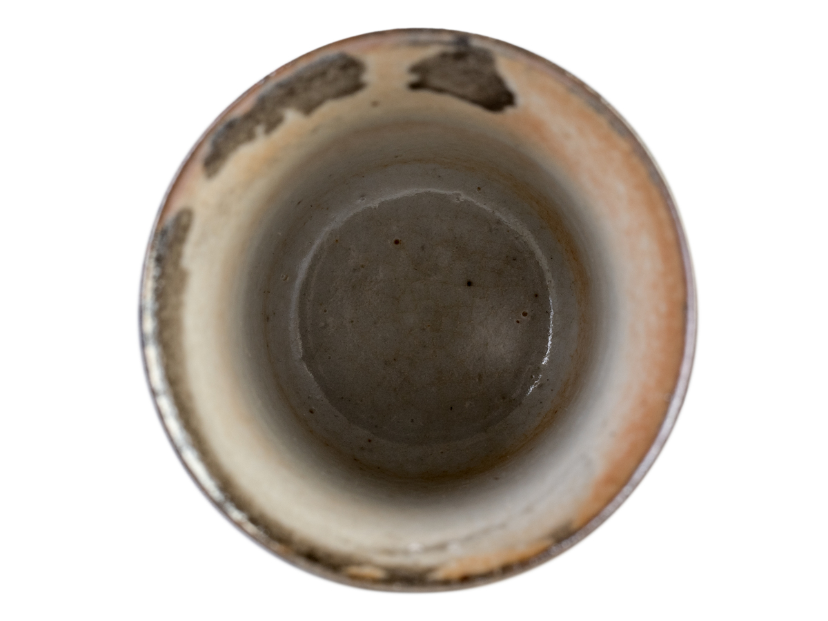 Пиала # 48974, дровяной обжиг/керамика/ручная роспись, 35 мл.