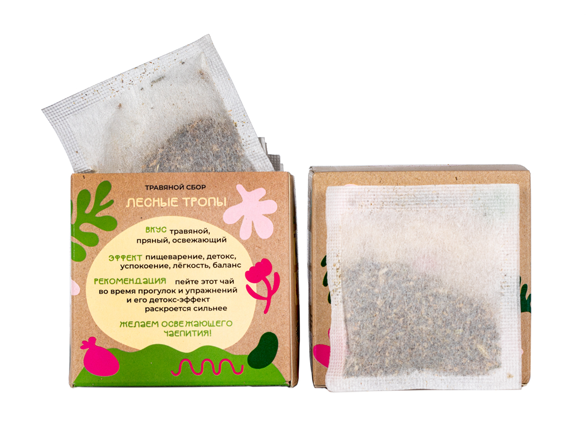Травяной сбор в пакетиках «Лесные тропы»