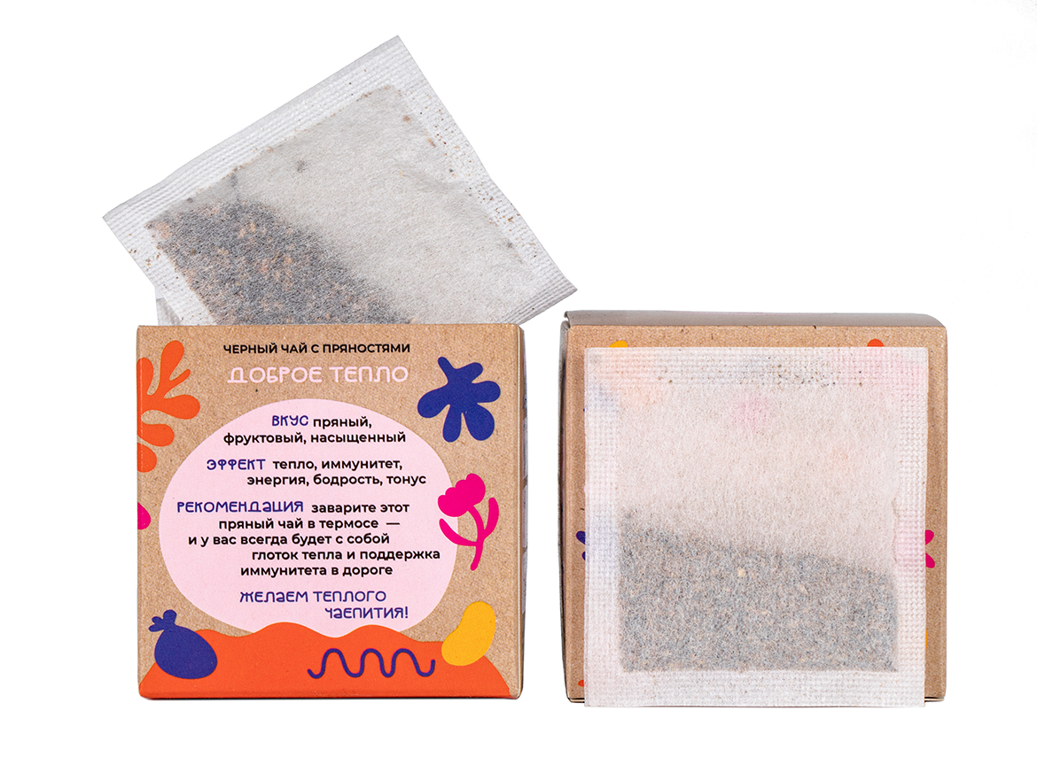 Чай-Глинтвейн в пакетиках «Доброе Тепло»