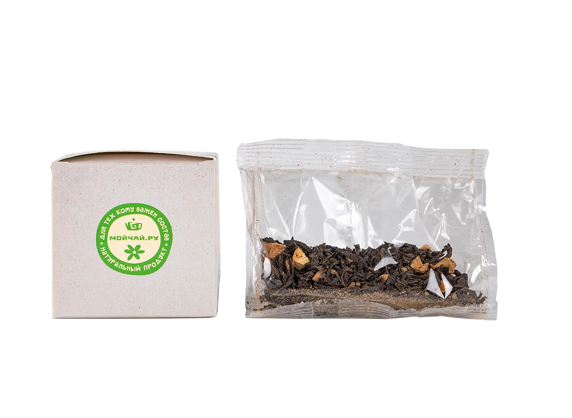 Чай чёрный с травами рассыпной «Лакомый кусочек», 25 гр.