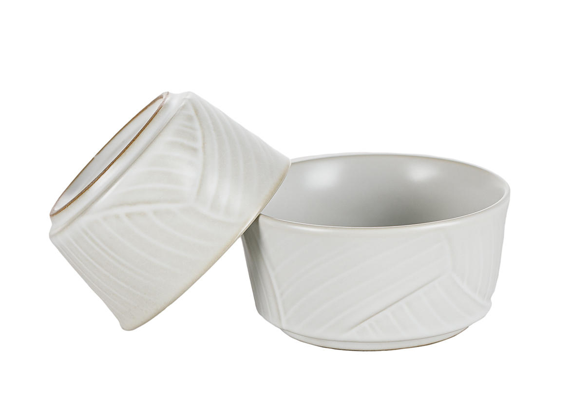 Набор посуды походный (сиборидаси 220 мл, пиалы 100 мл и 76 мл) # 51485, керамика.