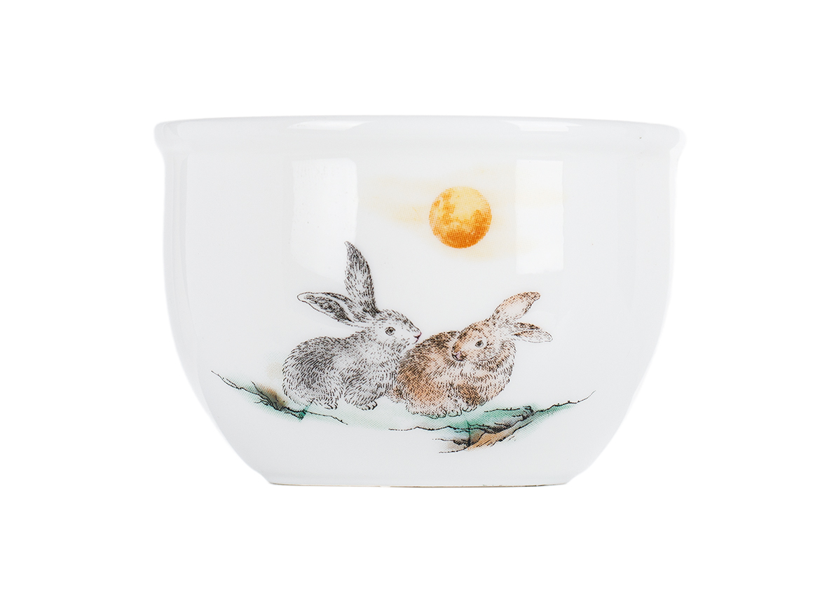 Пиала # 51522, фарфор, 68 мл.