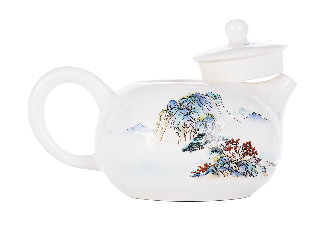 Чайник # 51529, фарфор, 198 мл.