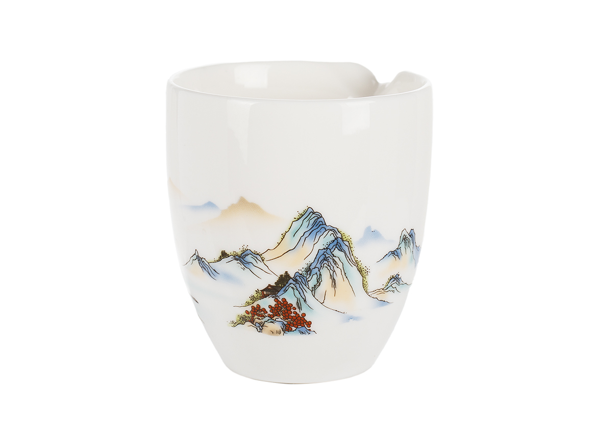 Гундаобэй (чахай) # 51530, фарфор, 180 мл.