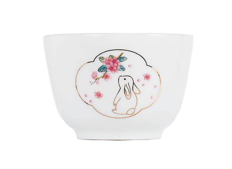 Пиала # 51555, фарфор, 60 мл.