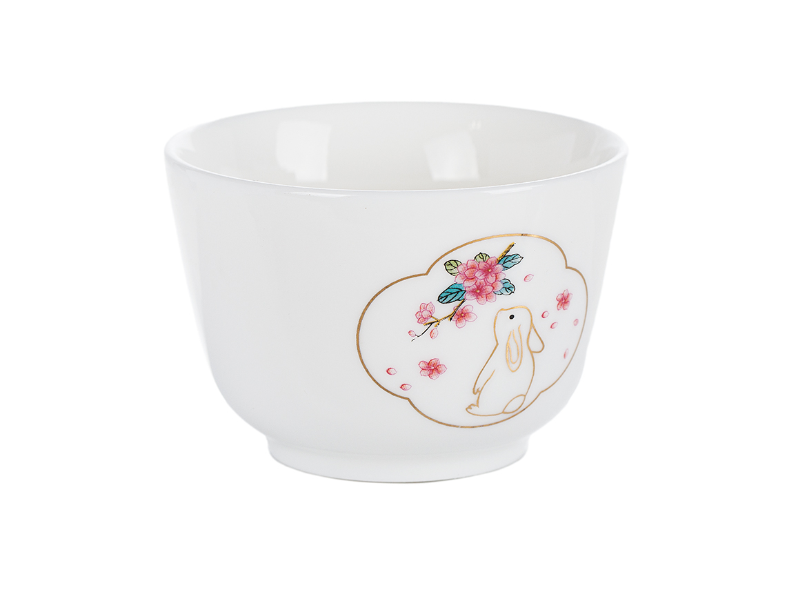 Пиала # 51555, фарфор, 60 мл.