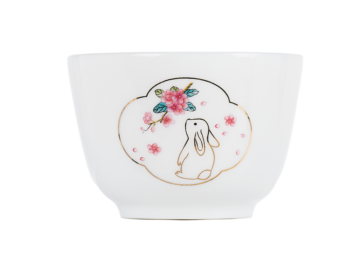 Пиала # 51555, фарфор, 60 мл.