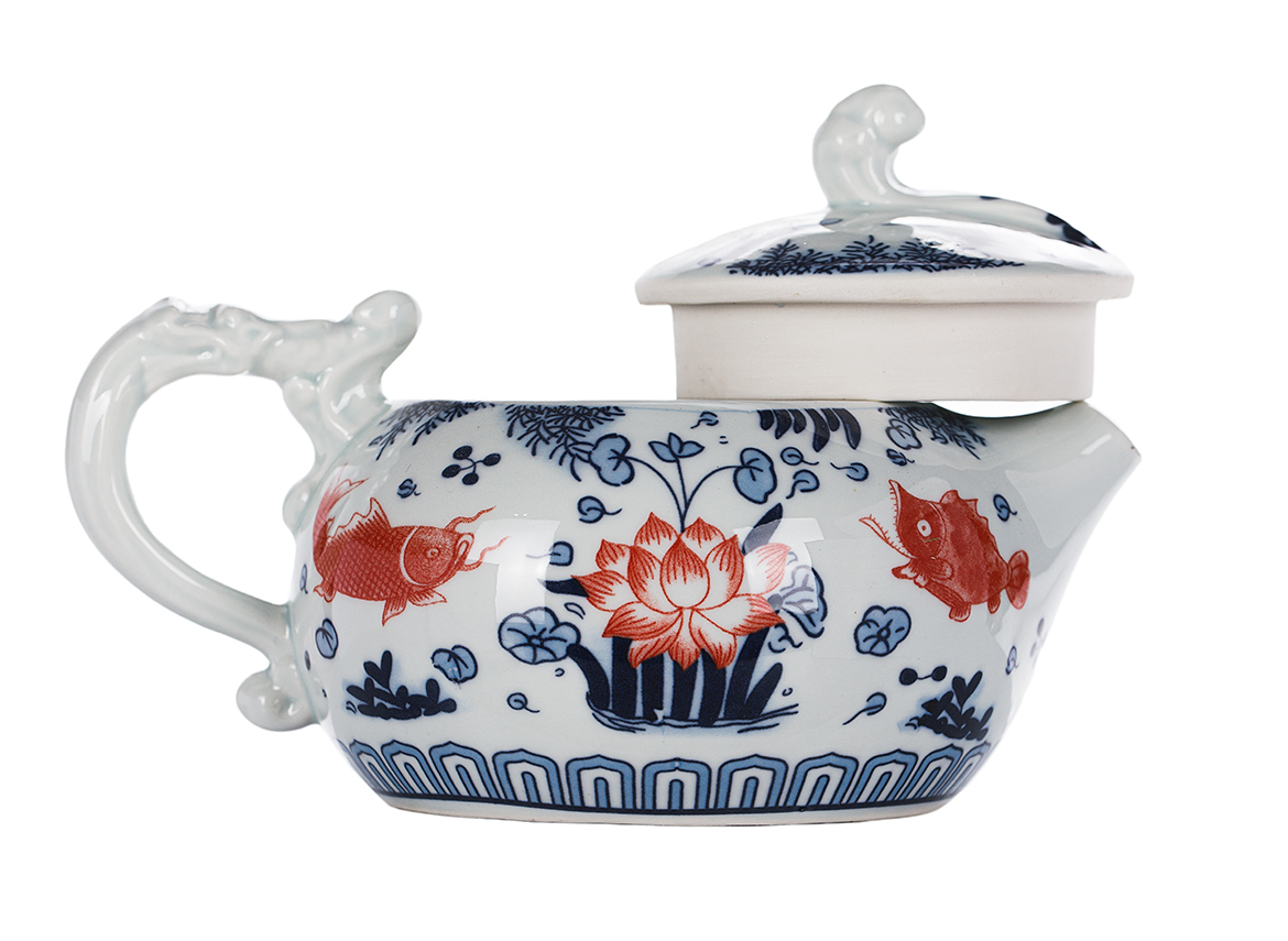 Чайник # 51556, фарфор, 225 мл.