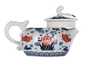 Чайник # 51556, фарфор, 225 мл.