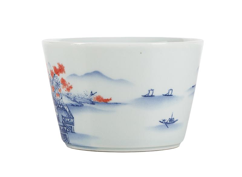 Пиала # 51583, фарфор, 116 мл.