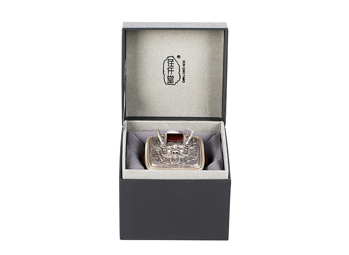 Чайник # 51604, глина/дерево, 125 мл.