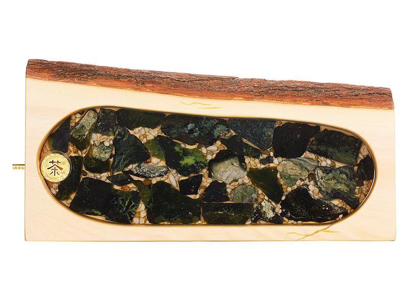 Чабань (ручная работа) # 51688, дерево (кедр), хантигирит