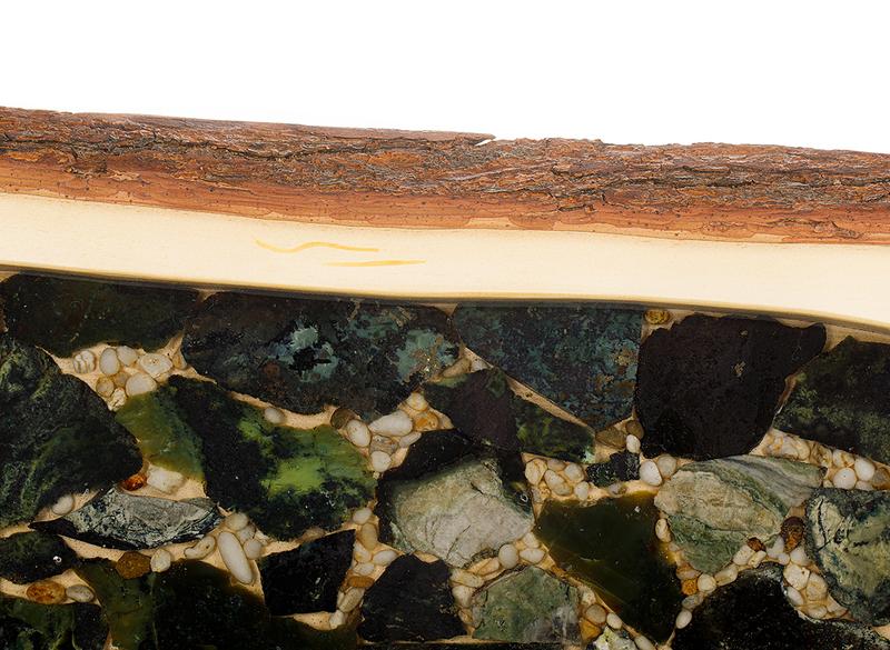 Чабань (ручная работа) # 51688, дерево (кедр), хантигирит