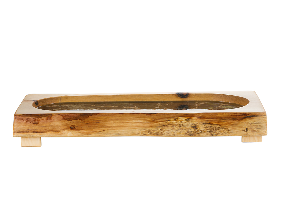 Чабань (ручная работа) # 51694, дерево (кедр), хантигирит