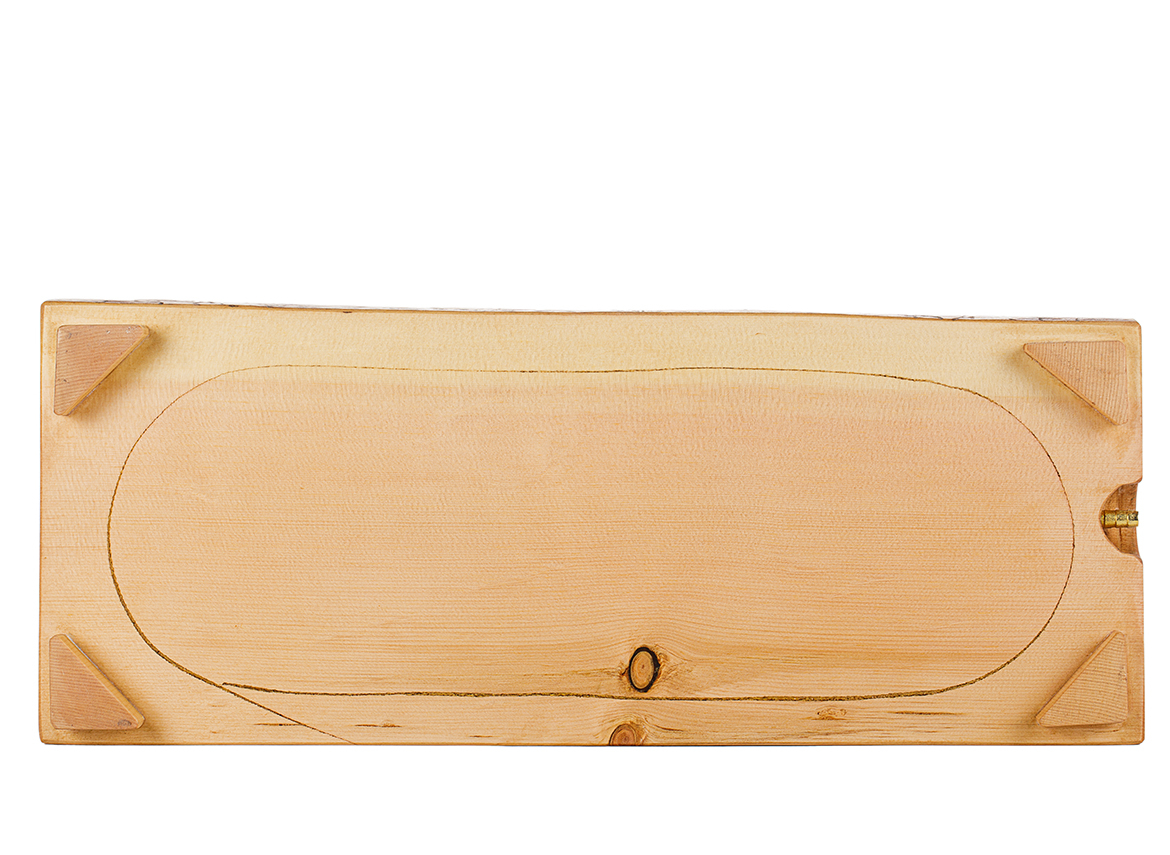 Чабань (ручная работа) # 51698, дерево (кедр), хантигирит