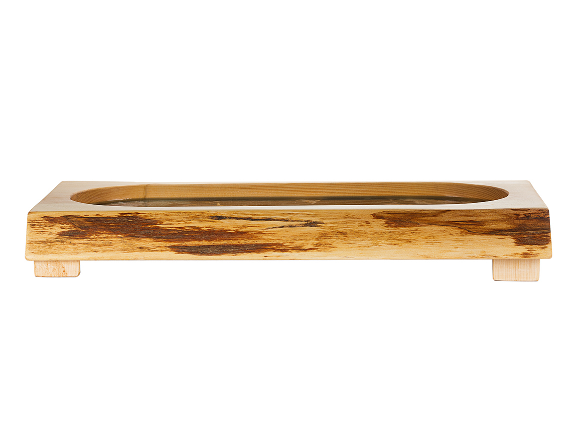 Чабань (ручная работа) # 51701, дерево (кедр), хантигирит