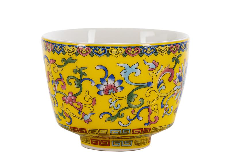 Пиала # 51795, фарфор, 126 мл.